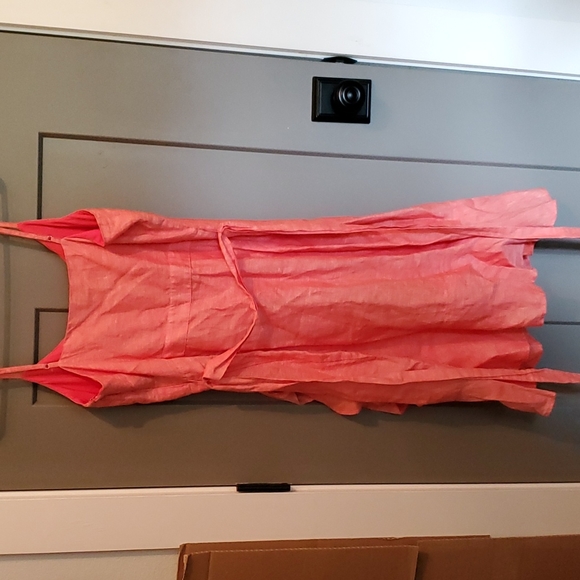 NEW Banana Republic ladies dress sz 4 LINEN BLEND - Picture 5 of 7